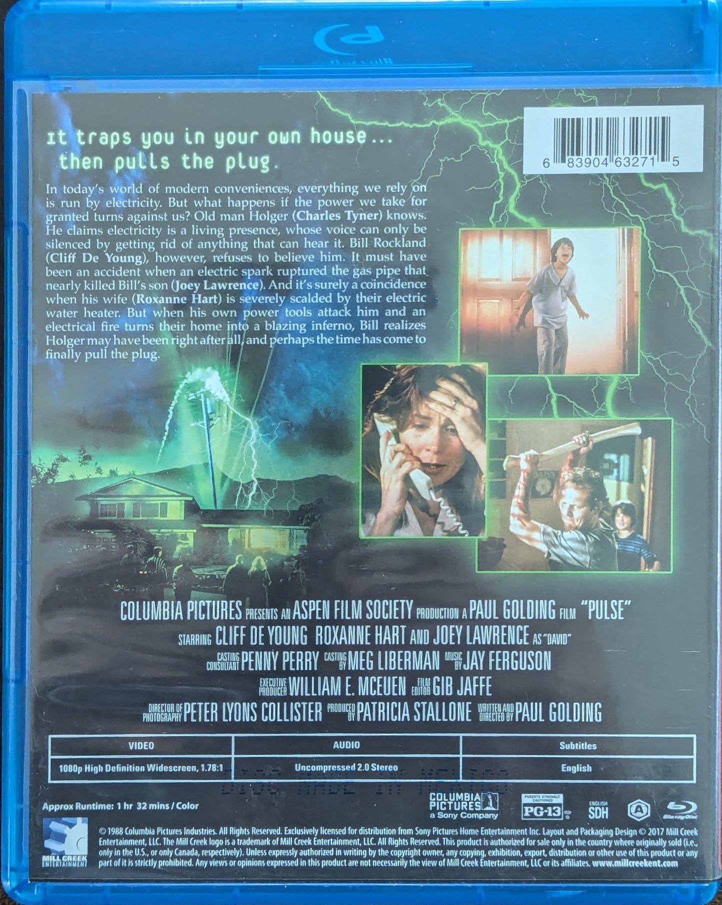 Pulse Horror Sci-Fi Movie Bluray