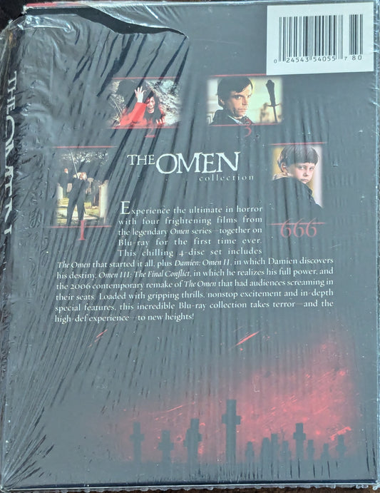 The Omen Collection Horror Movie Blu-Ray