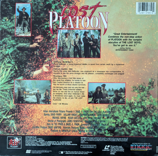 The Lost Platoon David A Prior Ted Prior Action International Pictures