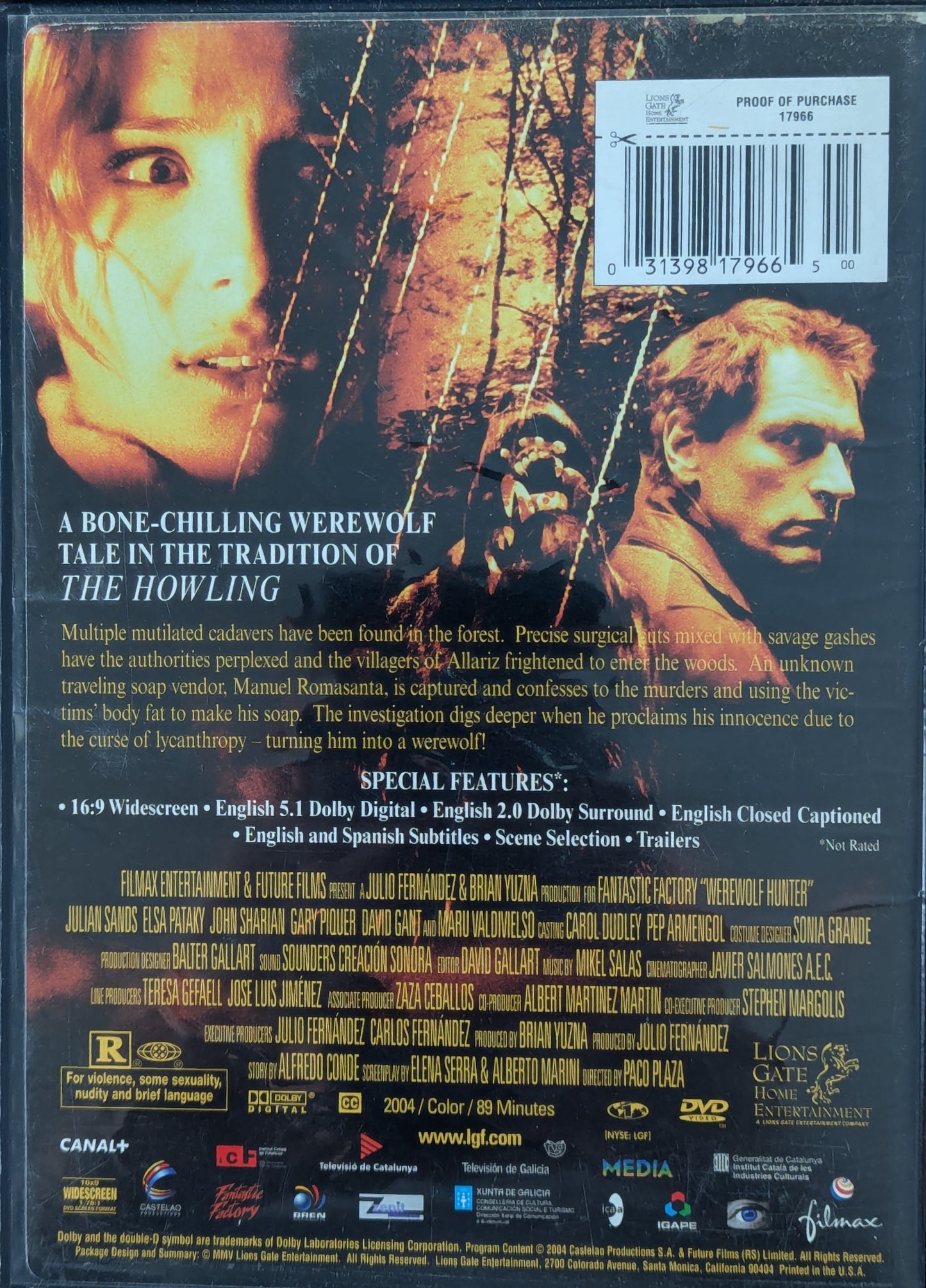 Werewolf Hunter (aka Romasanta) (DVD)