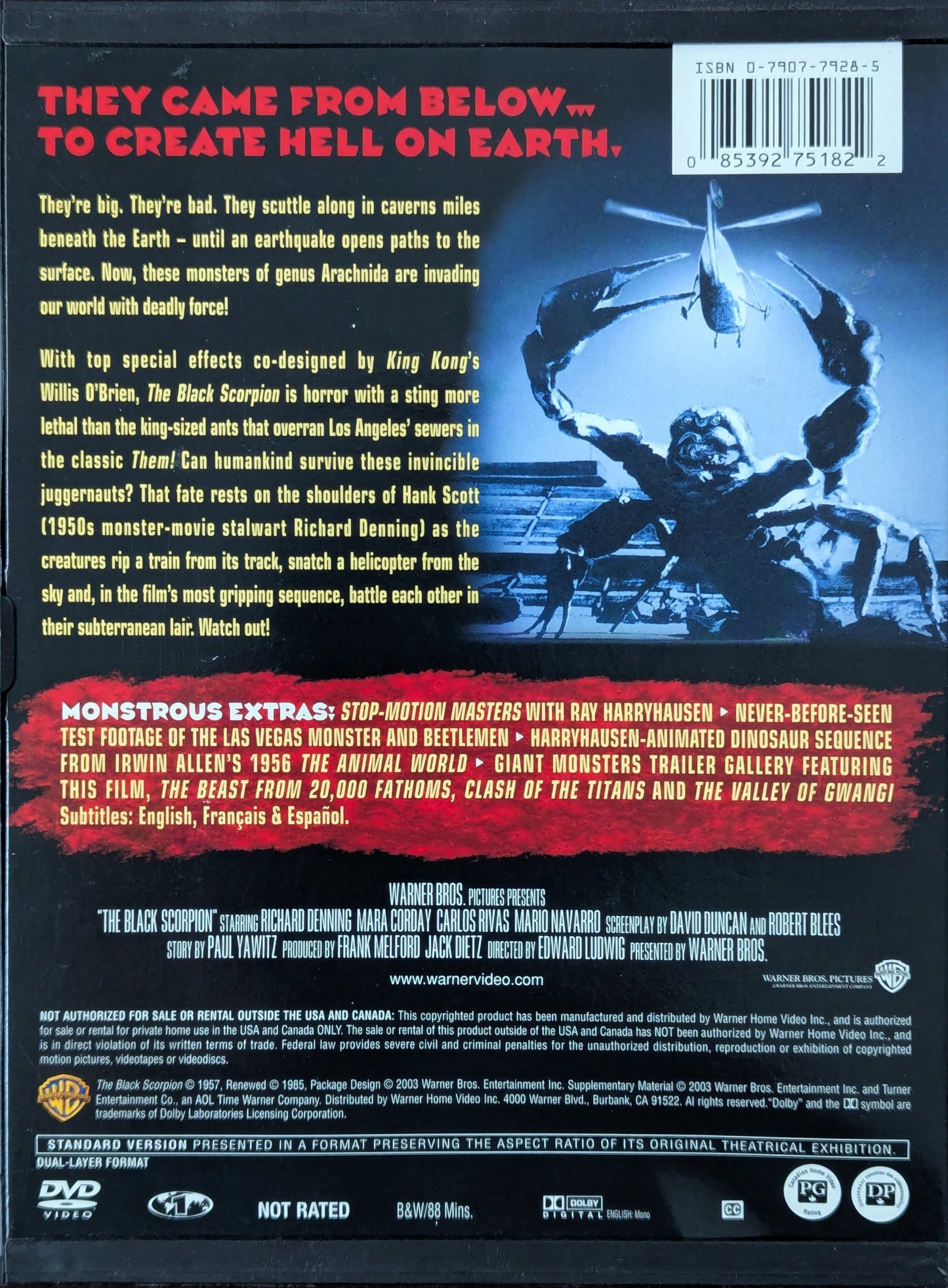 The Black Scorpion (DVD)