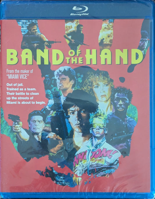 Band of the Hand Stephen Lang Action Crime Drama Movie Blu-ray
