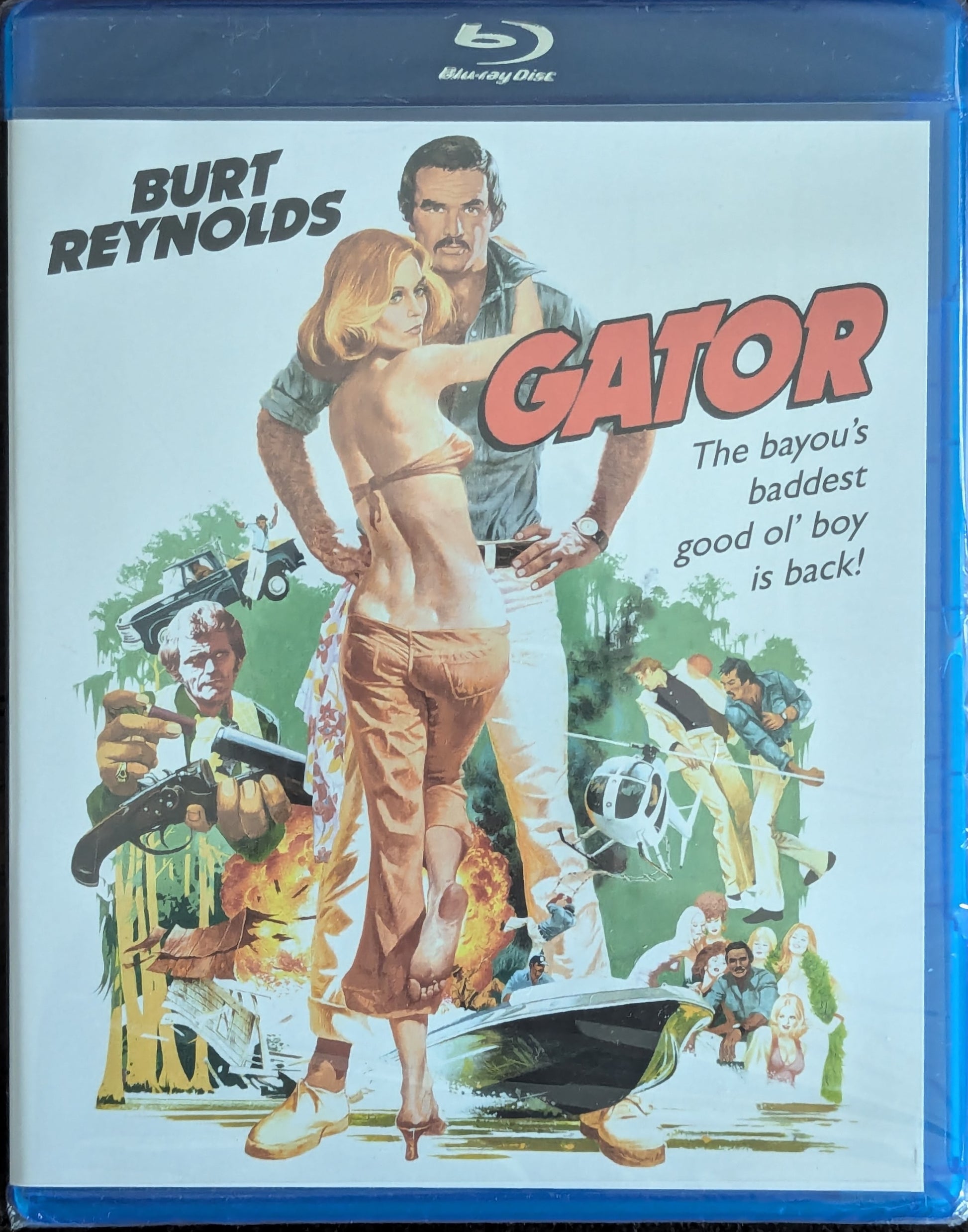 Gator Burt Reynolds Action Comedy Drama Movie Blu-Ray