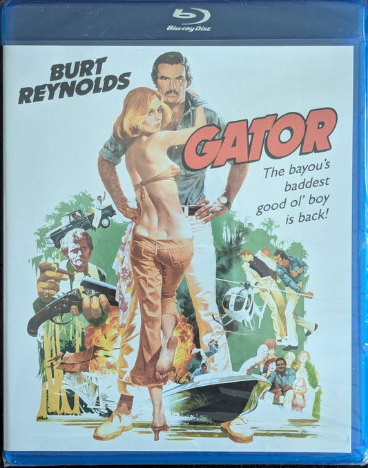 Gator Burt Reynolds Action Comedy Drama Movie Blu-Ray