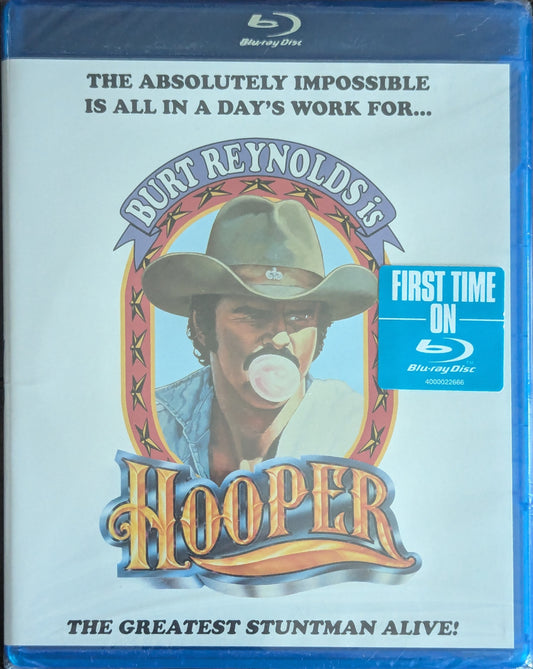 Hooper Burt Reynolds Action Comedy Movie Blu-Ray