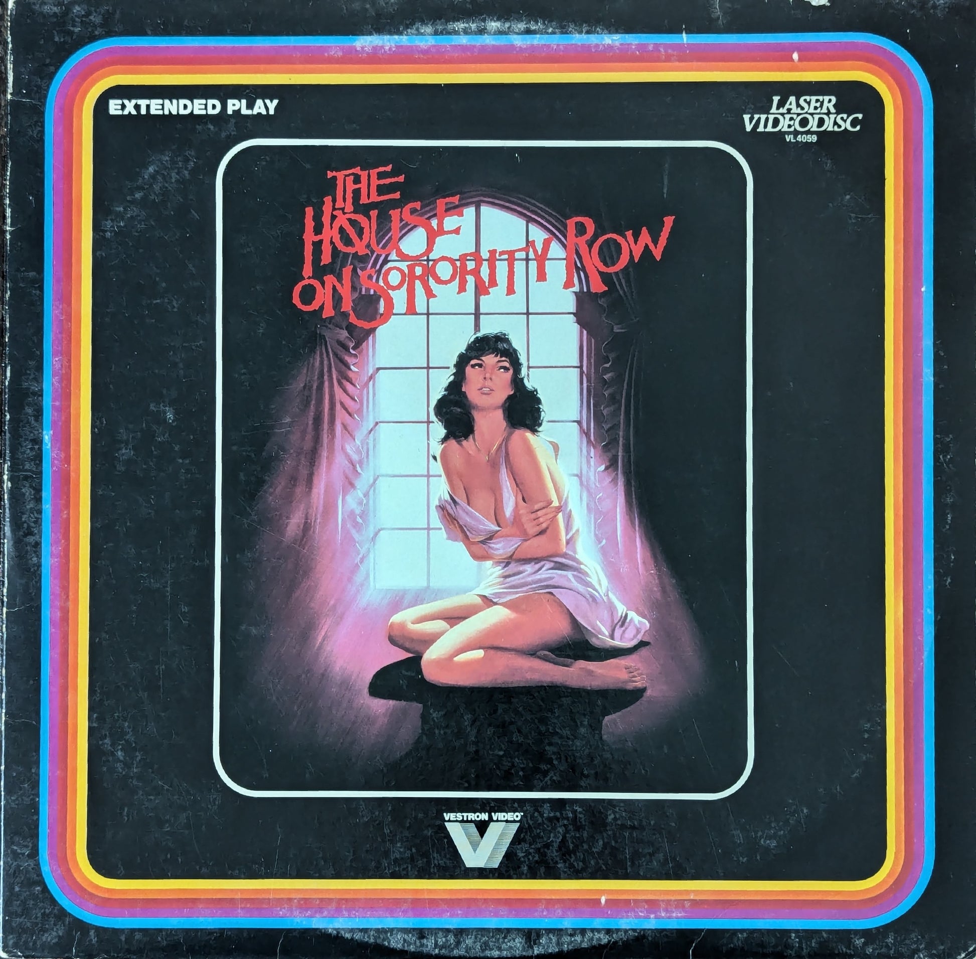 The House On Sorority Row Horror Movie Laserdisc