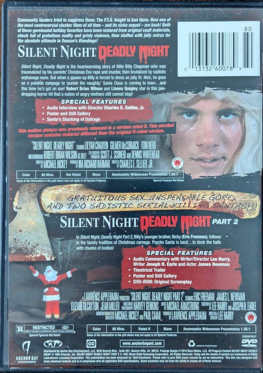 Silent Night, Deadly Night 2 Disc Set (DVD)
