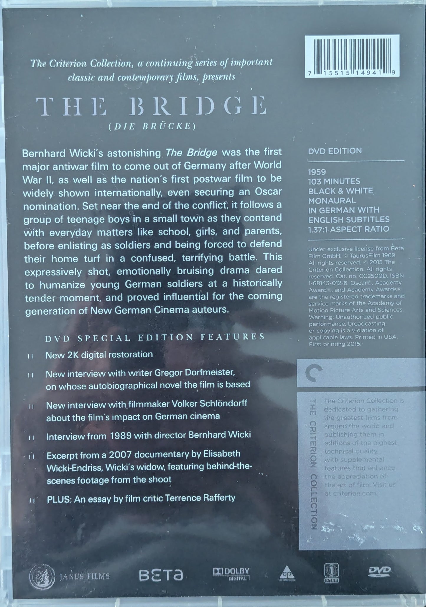 The Bridge (Criterion) (DVD)