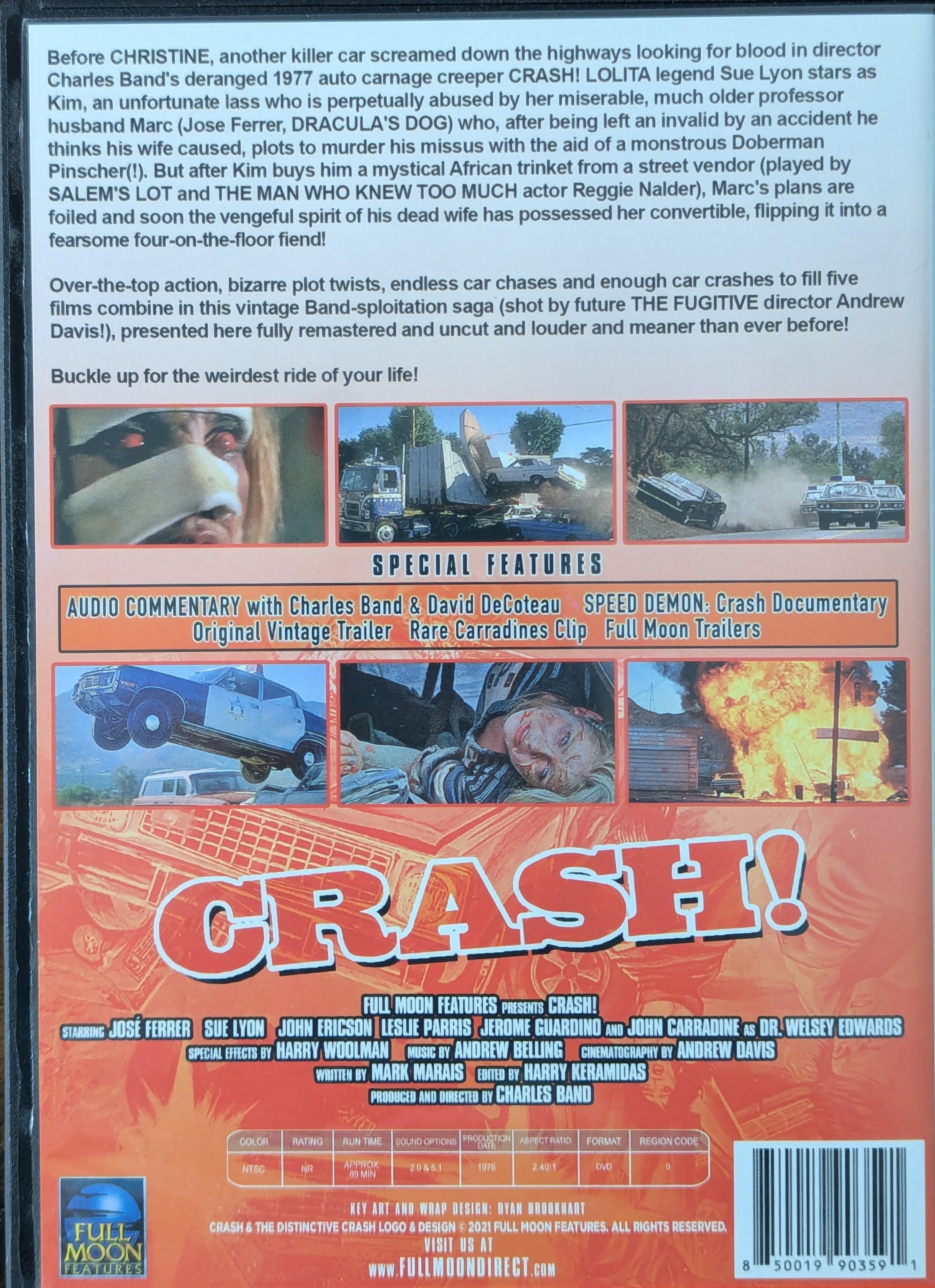 CRASHDIET DVDセット CRASH J.G. BALLARD 1973/1997 10TH PRINT MOVIE TIE IN PB PLUS DVD